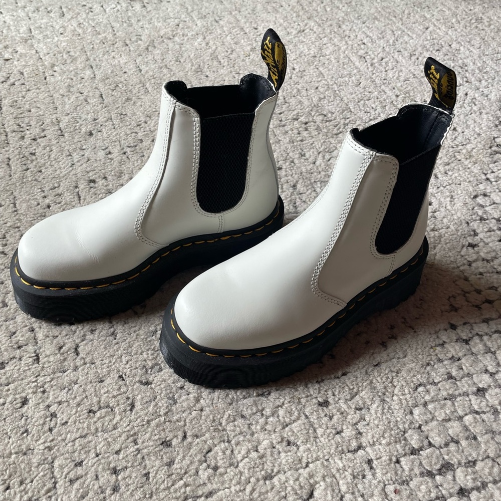 Dr. Martens Quad Platform Chelsea Boots